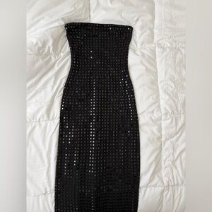 Elegant Black Women's Dress